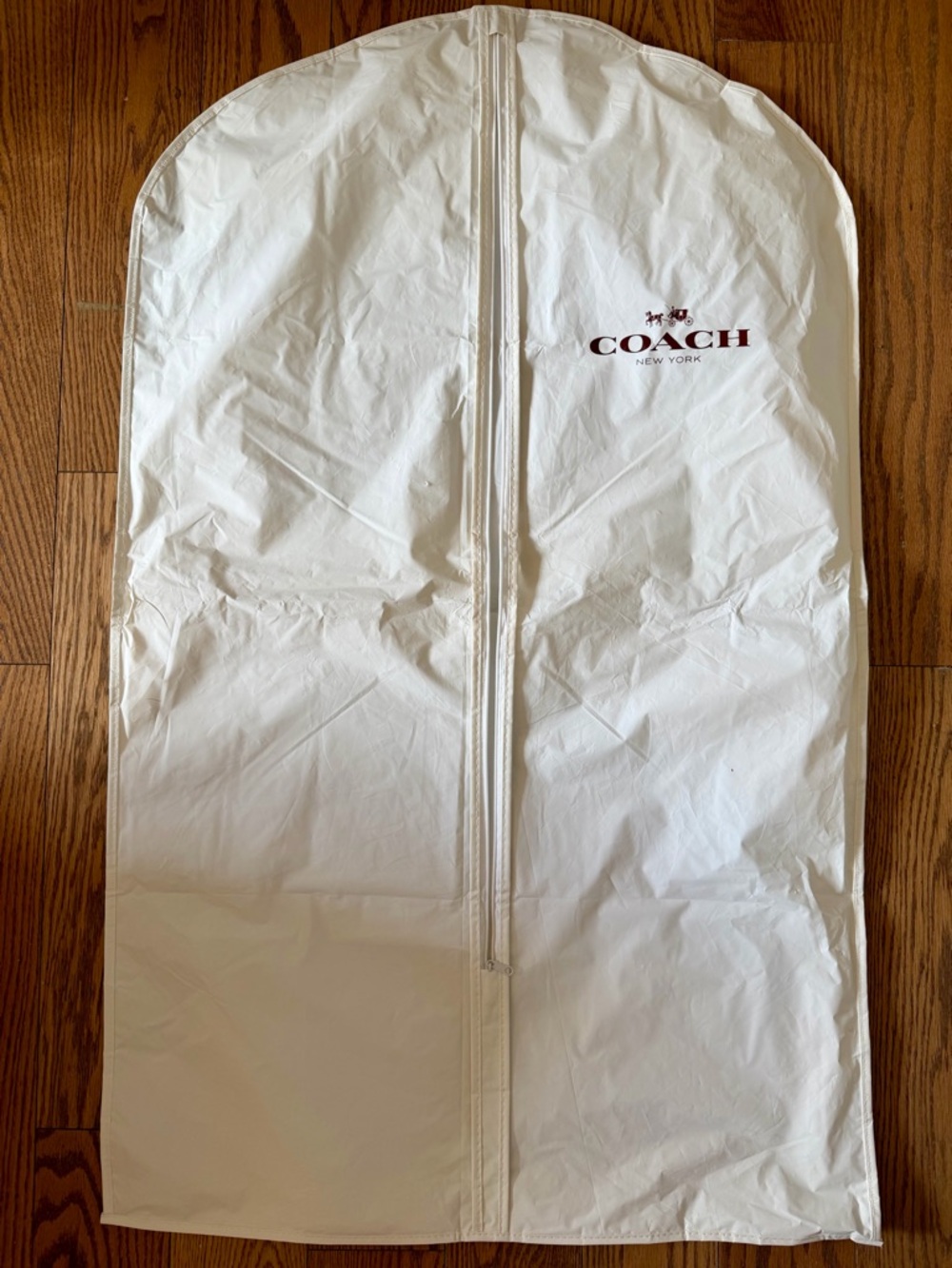 Coach Beige Single-Breasted Trench Coat - Picture 9 of 12